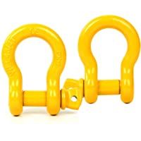 FreeTec Arco de acero grillete de 4-75 t- capacidad de carga perfecta fijación- correas de remolque- ataduras en D…